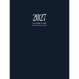2027 Diary A4 Page A Day: One Page Per Day To View Dated From Jan 2027 To Dec 2027 | Perfect For Appointments, Reminders, Scheduling ... Dark Blue Cover Design