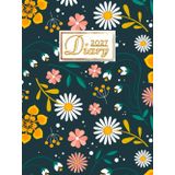 2027 Diary A4 Page A Day: One Page Per Day To View Dated From Jan 2027 To Dec 2027 | Perfect For Appointments, Reminders, Scheduling ... Floral Cover Design