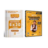 2027 KPSS AGS Atölye Serisi Matematik Video Ders Notları + Deneme Seti 2 Kitap Bigelio + Yediiklim