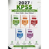 2027 Kpss Gygk Tüm Dersler 31 Deneme Qr Çözümlü ( Tarih - Coğrafya - Vatandaşlık - Türkçe - Matemati
