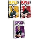 2027 Kpss Tarih + Coğrafya + Vatandaşlık Soru Bankası 3 Lü Set Ya