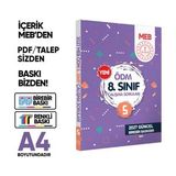 2027 LGS MEB Çalışma Soruları Ölçme Değerlendirme Merkezi ÖDM 8.Sınıf Çalışma Kitabı 5 BASKI ÜCRETİ