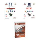 2027 Limit 10. Sınıf Etkinlikli Coğrafya + Fizik Soru + Anla Kazan Paragraf Deneme 3'Lü Set