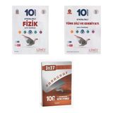 2027 Limit 10. Sınıf Etkinlikli Fizik + Edebiyat Türk Dili Ve Edebiyatı Soru + Anla Kazan Paragraf Deneme 3'Lü Set