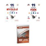 2027 Limit 11. Sınıf Etkinlikli Biyoloji + Fizik Soru + Anla Kazan Paragraf Deneme 3'Lü Set