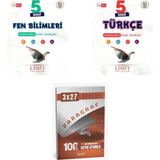 2027 Limit 5. Sınıf Etkinlikli Fen Bilimleri + Türkçe Soru + Anla Kazan Paragraf Deneme 3'Lü Set