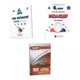2027 Limit 6. Sınıf Fen Bilimleri Etkinlikli + Paragraf Kronometre Soru + Anla Kazan Paragraf Deneme 3'Lü Set