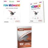 2027 Limit 8. Sınıf Föyleri Fen Bilimleri + Türkçe 13 Föy Konu + Anla Kazan Paragraf Deneme 3'Lü Set