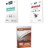 2027 Limit Ayt Biyoloji 25 Li Deneme Deneme + Soru + Anla Kazan Paragraf Deneme 3'Lü Set