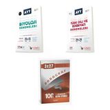 2027 Limit Ayt Biyoloji 25 Li Deneme + Edebiyat Türk Dili Ve Edebiyatı 24X24 Deneme + Ankapade 3'Lü Set