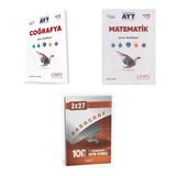 2027 Limit Ayt Coğrafya + Matematik Soru + Anla Kazan Paragraf Deneme 3'Lü Set