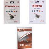 2027 Limit Ayt Edebiyat Divan Edebiyatı + Kimya Soru + Anla Kazan Paragraf Deneme 3'Lü Set
