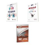 2027 Limit Ayt Tüm Dersler Eşit Ağırlık 4 2 + Biyoloji Soru + Anla Kazan Paragraf Deneme 3'Lü Set