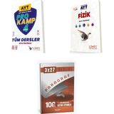 2027 Limit Ayt Tüm Dersler Eşit Ağırlık Sözel Prokamp + Fizik Soru + Anla Kazan Paragraf Deneme 3'Lü Set