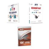 2027 Limit Ayt Tüm Dersler Sayısal Ders Bitirme Seti + Edebiyat Video Çözümlü Soru + Anla Kazan Paragraf Deneme Set