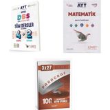 2027 Limit Ayt Tüm Dersler Sayısal Ders Bitirme Seti + Matematik Soru + Anla Kazan Paragraf Deneme Set