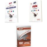 2027 Limit Ayt Tüm Dersler Sayısal + Fizik Soru + Anla Kazan Paragraf Deneme 3'Lü Set