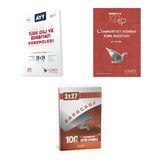2027 Limit Ayt Türk Edebiyatı Edebiyat Ayt Dili Ve 24X24 Deneme + Cumhuriyet Dönemi El Kitabı + Ankapade 3'Lü Set