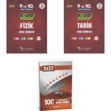 2027 Limit Tyt 9. Ve 10. Sınıf Tekrarı K-28 Maarif Model Fizik + Tarih Soru + Anla Kazan Paragraf Deneme 3'Lü Set