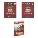 2027 Limit Tyt 9. Ve 10. Sınıf Tekrarı K-28 Maarif Model Fizik + Türkçe Soru + Anla Kazan Paragraf Deneme 3'Lü Set