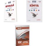 2027 Limit Tyt Biyoloji + Kimya Soru + Anla Kazan Paragraf Deneme 3'Lü Set