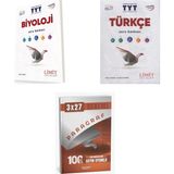 2027 Limit Tyt Biyoloji + Türkçe Soru + Anla Kazan Paragraf Deneme 3'Lü Set