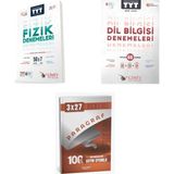 2027 Limit Tyt Fizik 50 Li + Türkçe Dil Bilgisi 60 Deneme Deneme + Anla Kazan Paragraf Deneme 3'Lü Set