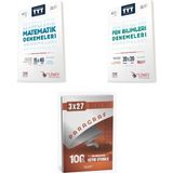2027 Limit Tyt Matematik 15X40 + Fen Bilimleri 20 X 20 Deneme + Anla Kazan Paragraf Deneme 3'Lü Set
