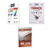 2027 Limit Tyt Sosyal Dtcf 7 Gün Bilimler + Türkçe Soru + Anla Kazan Paragraf Deneme 3'Lü Set