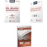 2027 Limit Tyt Türkçe Dil Bilgisi 60 Deneme + Sosyal Bilimler 20X20 Deneme + Anla Kazan Paragraf Deneme 3'Lü Set