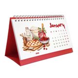 2027 Masa Takvimi, Vintage Fırın Ve Mutfak Sanatları Takvimi, 2027 Desk Calendar, Vintage Baking Calendar 2027