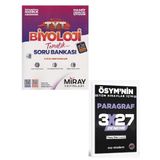 2027 Miray 2027 TYT Biyoloji Maarif Model Tematik Soru Bankası+EVP Akademi Paragraf