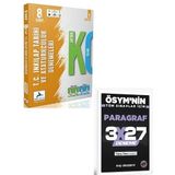 2027 Paraf 2007 8. Sınıf İnkılap Tarihi ve Atatürkçülük Kolay Orta Branş Deneme+ EVP Akademi Paragraf