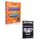 2027 Paraf 2027 TYT 30 Günde Hedef 15 Net Matematik Video Ders Kitabı+ EVP Akademi Paragraf