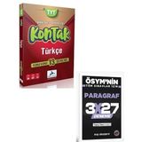 2027 Paraf 2027 TYT Türkçe Kontak Konu Takip Denemeleri+ EVP Akademi Paragraf