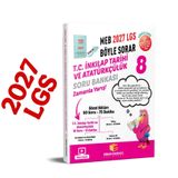 2027 Sinan Kuzucu 2027 8. Sınıf LGS MEB Böyle Sorar T.C. İnkılap Tarihi ve Atatürkçülük Soru Bankası
