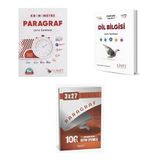 2027 Tyt Limit Kronometre Paragraf Soru + Dil Bilgisi Soru + Anla Kazan Paragraf Deneme 3'Lü Set