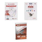 2027 Tyt Limit Kronometre Paragraf Soru + Fizik Soru + Anla Kazan Paragraf Deneme 3'Lü Set
