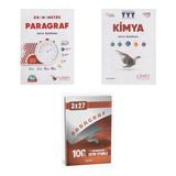 2027 Tyt Limit Kronometre Paragraf Soru + Kimya Soru + Anla Kazan Paragraf Deneme 3'Lü Set