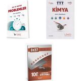 2027 Tyt Limit Kronometre Problemler Soru + Kimya Soru + Anla Kazan Paragraf Deneme 3'Lü Set