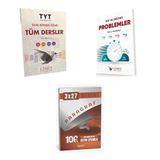 2027 Tyt Limit Tüm Dersler Prokamp Soru + Kronometre Problemler Soru + Anla Kazan Paragraf Deneme 3'Lü Set
