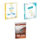 2027 Üçdörtbeş Tyt Sosyal 1 Ayda Tüm + Fizik Soru + Anla Kazan Paragraf Deneme 3'Lü Set