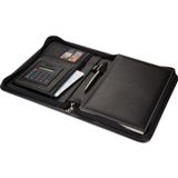 2027 Yılı Premium Tasarım Hediyelik Organizer Ajanda Fermuarlı Tarihli Çizgili 168 Yaprak 17x24 Ajandalı Vegan Deri 21x27 cm.