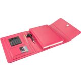2027 Yılı Premium Tasarım Hediyelik Organizer Ajanda Kılıflı Tarihli Çizgili 168 Yaprak 17x24 Ajandalı Mıknatıs Kapaklı Vegan Deri 22x26 cm. Fuşya
