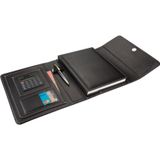 2027 Yılı Premium Tasarım Hediyelik Organizer Ajanda Kılıflı Tarihli Çizgili 168 Yaprak 17x24 Ajandalı Mıknatıs Kapaklı Vegan Deri 22x26 cm. Siyah