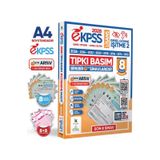 2028 EKPSS Lisans Genel Görme İşitme-2 ÖSYM Çıkmış Soru Tıpkı Basım 8li Kitapçık TG Deneme Paketi
