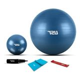 20+55 Cm Pilates Topu, Pompa Ve 2 Lastik Seti