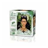 20665 Diken Kolye Ve Sinek Kuslu Kendi Portresi Frida Kahlo 1000 Parca Puzzle