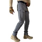 207 Erkek Kargo Pantolon Taktikal Outdoor Kumaş Ince ve Likrasızdır - Gri - 34