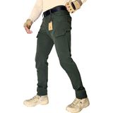 207 Erkek Kargo Pantolon Taktikal Outdoor Kumaş Ince ve Likrasızdır - Haki - 30
